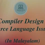 Part 19 Source Language Issues Compiler Design