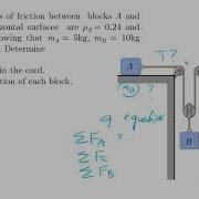 Force And Acceleration Problem 1 Dynamics Tutorial