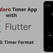 Flutter Pomodoro Timer App Tutorial 3 Timer Format