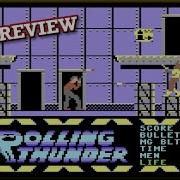 Rolling Thunder On The Commodore 64 With Commentary