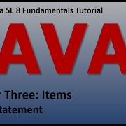 Java Switch Statement Epi 13