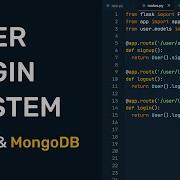 Build A User Login System With Flask And MongoDB Part 1