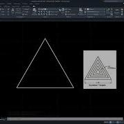 Equilateral Triangles 1 Draw Triangle Using Polygon In AutoCAD