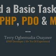 Connecting To MySQL Database With PDO PHP With PDO 3 Of 30