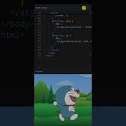 Doraemon Walking Animation Fun With HTML CSS JS Doraemon Animation Japan Cartoon