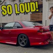 Мой Nissan S14 получил БЕЗУМНО ГРОМКИЕ ВЫГРУЖНЫЕ ТРУБЫ ПРЯМО ВЫГРУЖАЕМ ДРИФТ КАБИН