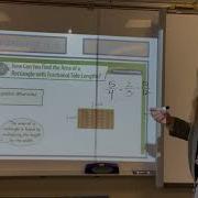 8 6 Find The Area Of A Rectangle With Fractions