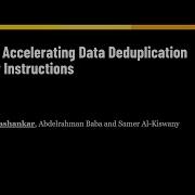 FAST 25 VectorCDC Accelerating Data Deduplication With Vector Instructions