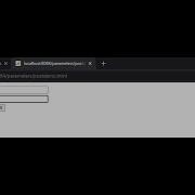Passing Parameters To Servlets DoPost Method