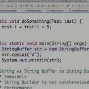 Java String Vs StringBuffer Vs StringBuilder