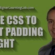 How To Use CSS Padding Right