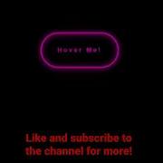 Creating A Neon Button With Hover Effect Using HTML And CSS