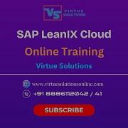 SAP LeanIX Training SAP LeanIX Demo Virtuesolutions SAP LeanIX SAP LeanIX Online Training
