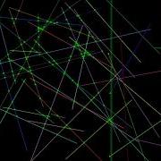 Visualization Of Sweep Line Intersections Search By Bentley Ottmann Algorithm