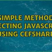 Simple Method Injecting Javascript Using Cefsharp