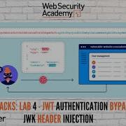 JSON Web Token Attacks LAB 4 By PortSwigger JWT Authentication Bypass Via JWK Header Injection