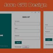 JAVA How To Design Login And Register Form In Java Netbeans