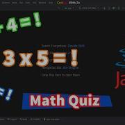 Develop A Math Quiz Easily Android Studio Java