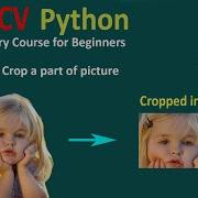 How To Crop A Part Of An Image OpenCV Python Episode 3