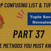 Python Tuple Tutorial Tuple Methods Examples Explained Learnbyparam