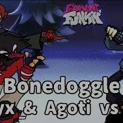Friday Night Funkin Bonedoggle But Aldryx And Agoti New And Tabi Sing It