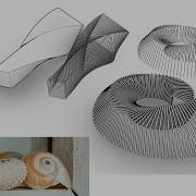 Rhino 3D Spiral Tunnel Design With A Seashell Concept