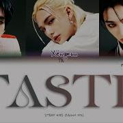 Stray Kids TASTE ПЕРЕВОД НА РУССКИЙ КИРИЛЛИЗАЦИЯ Color Coded Lyrics