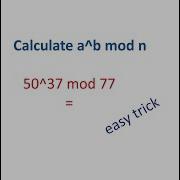 Calculate A B Mod N