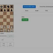 Web Based GUI For UCI Chess Engine Adding MOVE STATS