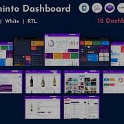 Adminto Responsive Admin Dashboard Template