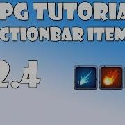 12 4 Unity RPG Tutorial Actionbar Items