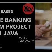 Online Banking System Part 3 Console Based Project In Java Using MYSQL Database