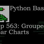 Python Basics Tutorial Matplotlib Grouped Bar Chart