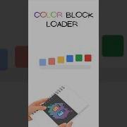Color Block Loader Animation HTML CSS Only
