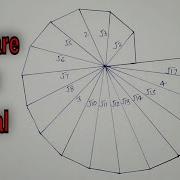 How To Draw A Square Root Spiral