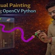Virtual Painting Using OpenCV Python Computer Vision Projects