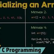 Initializing An Array