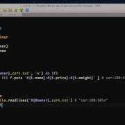 Научись Ruby запись и чтение файлов эпизод 28