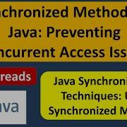 Synchronized Methods In Java Preventing Concurrent Access Issues Java Synchronization