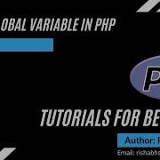 Part 18 Super Global Variable In PHP In Hindi