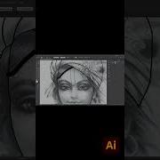 Radha Krishna Art In Adobe Illustrator Radhe Radhe Part 1