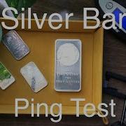 Silver Bar Ping Test Better Sound