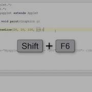 Draw Line In Java Applet Hindi