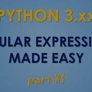 Python Regular Expressions Part 1