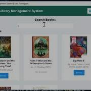 Homepage User Library System Python Tkinter SQLITE Desktop App Demo