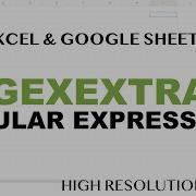 REGEX For Excel Google Sheets REGEXEXTRACT AI Regex