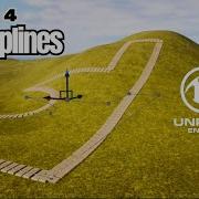 Учебное пособие по PCG сплайнам в Unreal Engine 5 UE 5 4