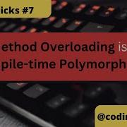 Why Method Overloading Is Called Compile Time Polymorphism Java Quicks 7 Java Interview Questions