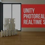 Unity Photoreal Realtime Interior Scene