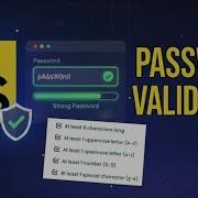 Password Validation In Javascript
